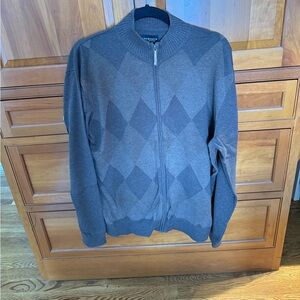 Ashworth Brown Argyle Sweater